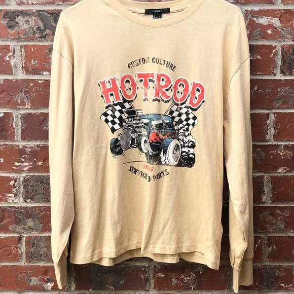 NWT! Forever 21 graphic long sleeve T-shirt - Picture 1 of 4